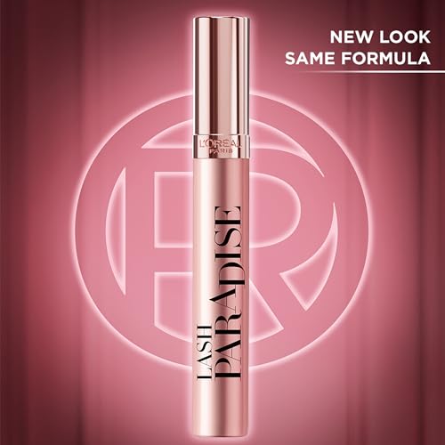 L'Oreal Paris Voluminous Lash Paradise Waterproof Mascara - Blackest Black for Extreme Volume & Length
| L'Oreal Paris